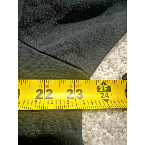 Adidas Golf Pullover Sweatshirt Men’s Large Black Crewneck Logo Performance - Picture 3 of 5